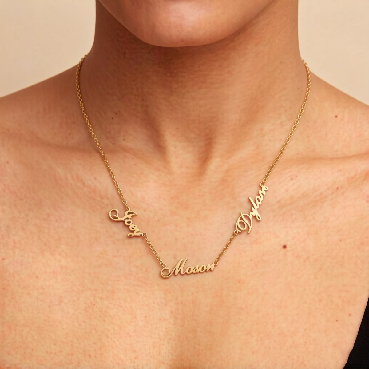 Custom Multi-Name Necklaces