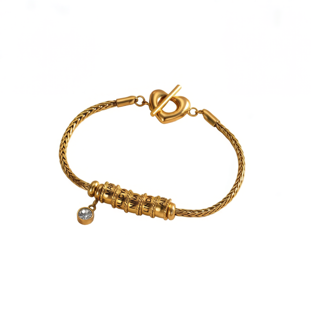 Custom Name Beading Bracelet