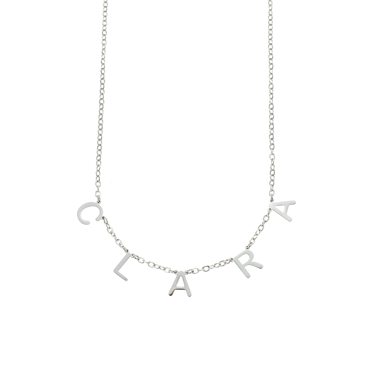 Custom Letter Name Pendant Necklace