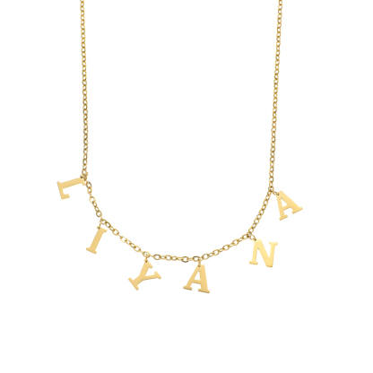 Best Seller Custom Letter Name Pendant Necklace