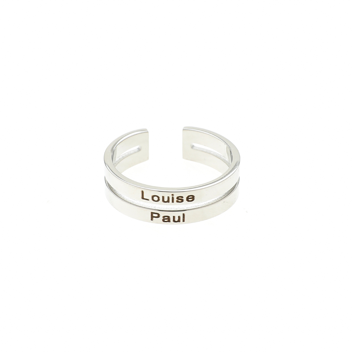 Custom Engraved Name Rings