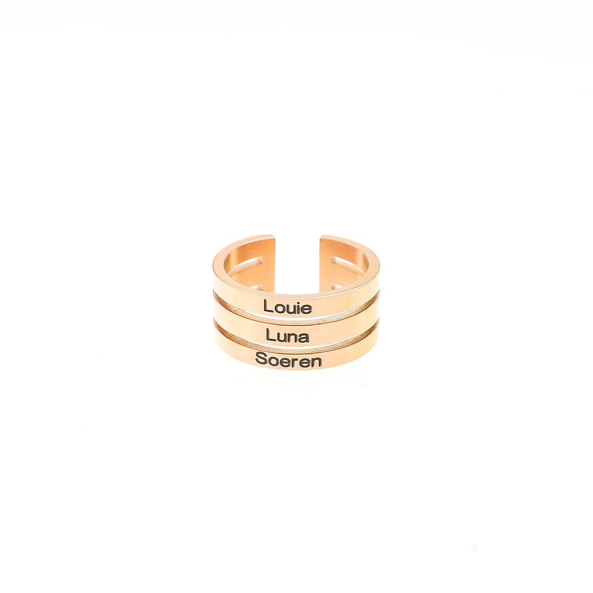 Custom Engraved Name Rings