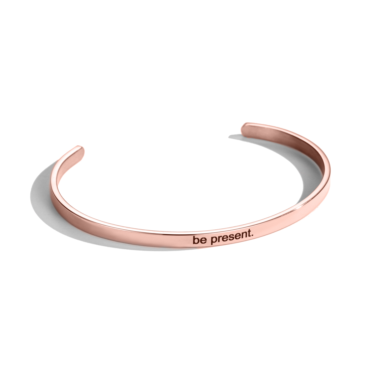 Thin Version Engraved Bracelet For Expressing Love 