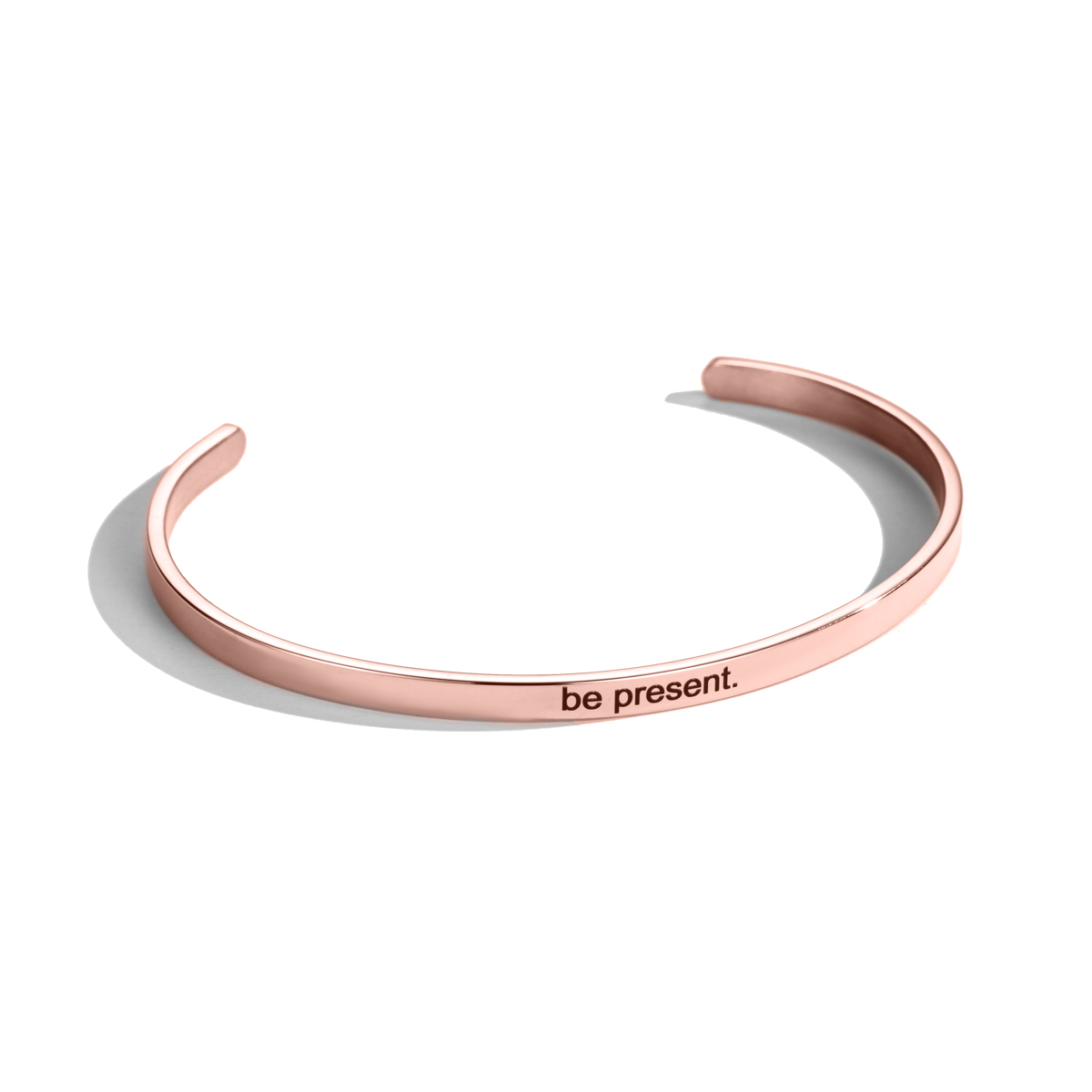 Thin Version Engraved Bracelet For Expressing Love 