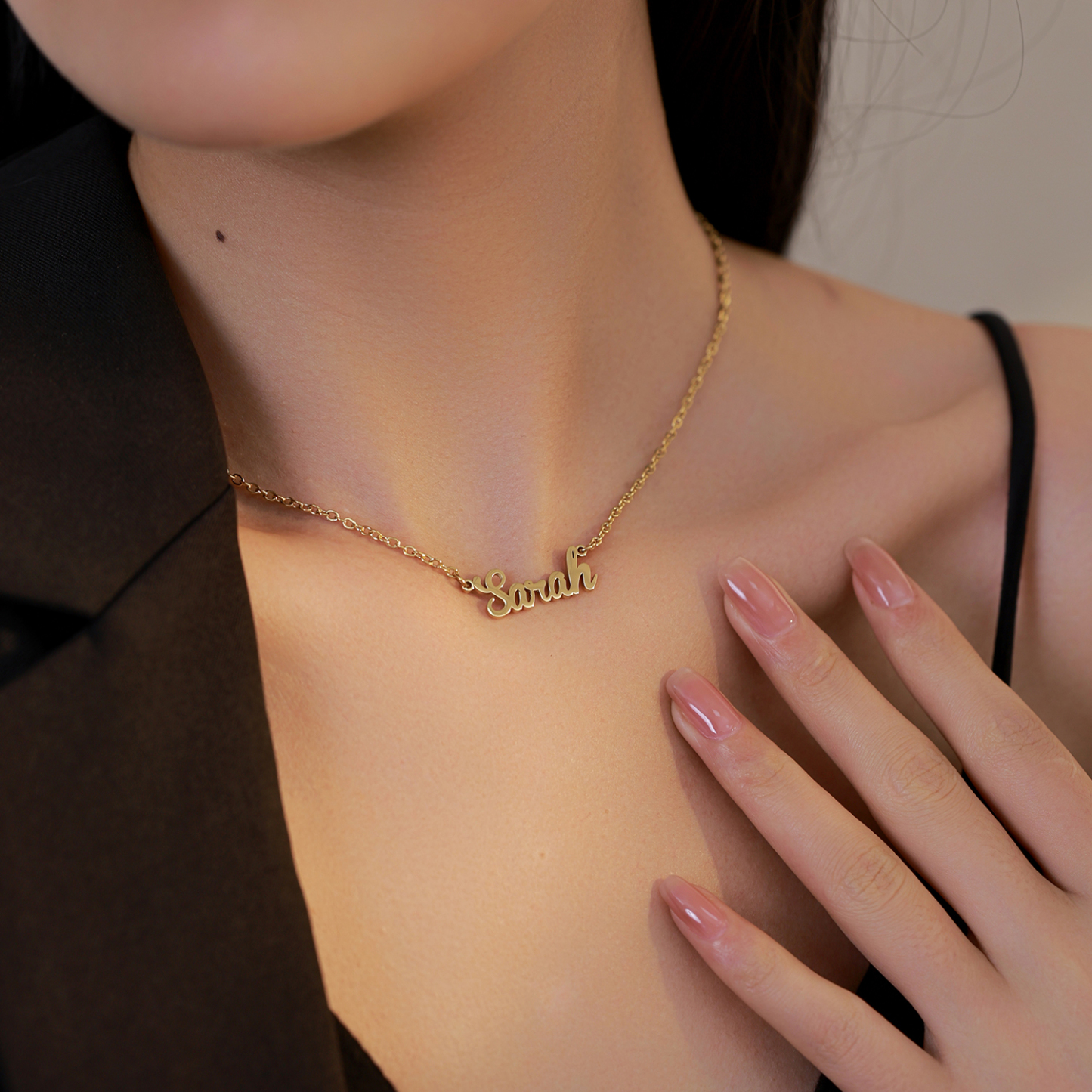 Custom Necklace with Artistic Font Names