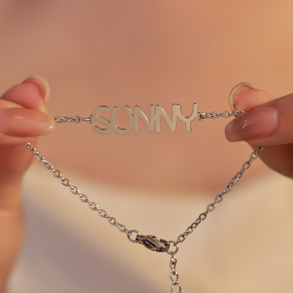 Classic Name Custom Bracelets and Ankles