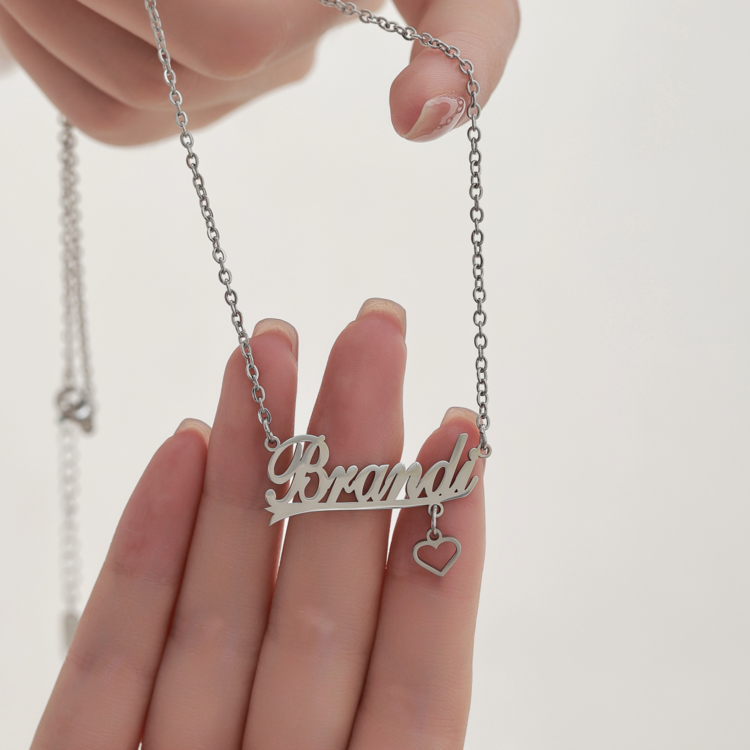 [Copy]Custom Name and DIY Symbol Necklace 