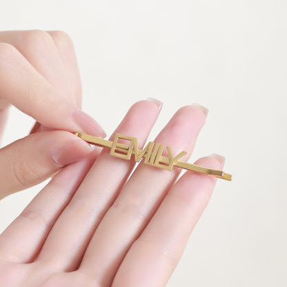 Custom Name Hairpins