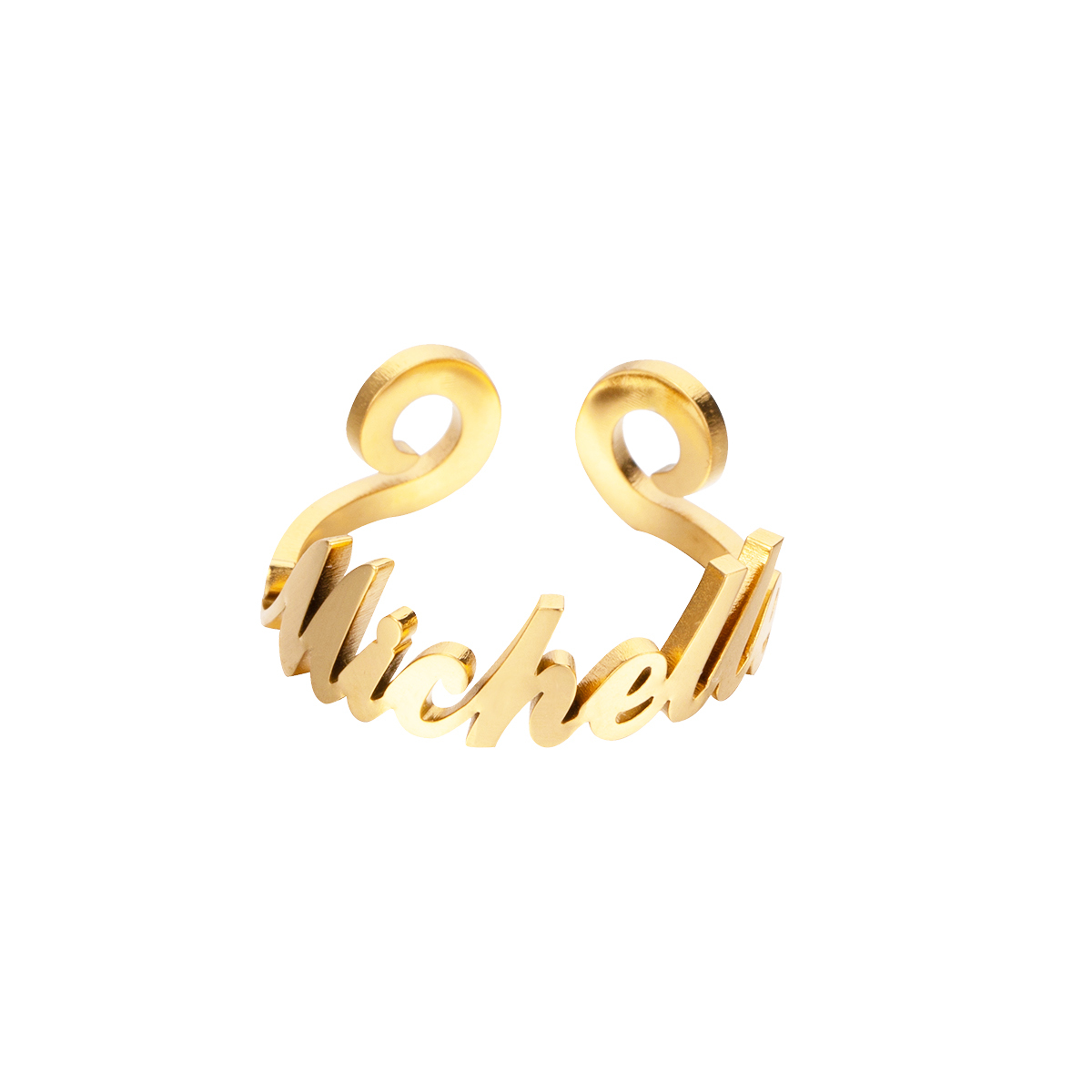 "Black Myth: Wukong" Custom Name Jewelry Set with Golden Hoop 2Styles