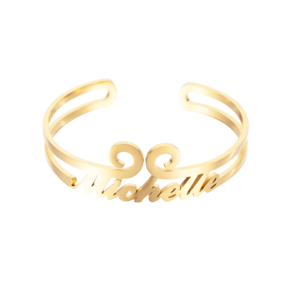 "Black Myth: Wukong" Custom Name Jewelry Set with Golden Hoop 2Styles