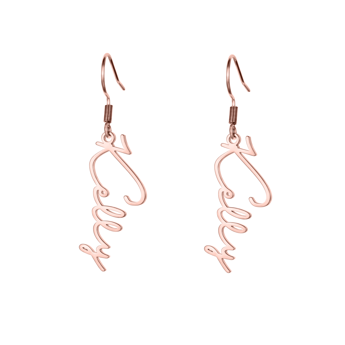 Classic Custom Name Earrings