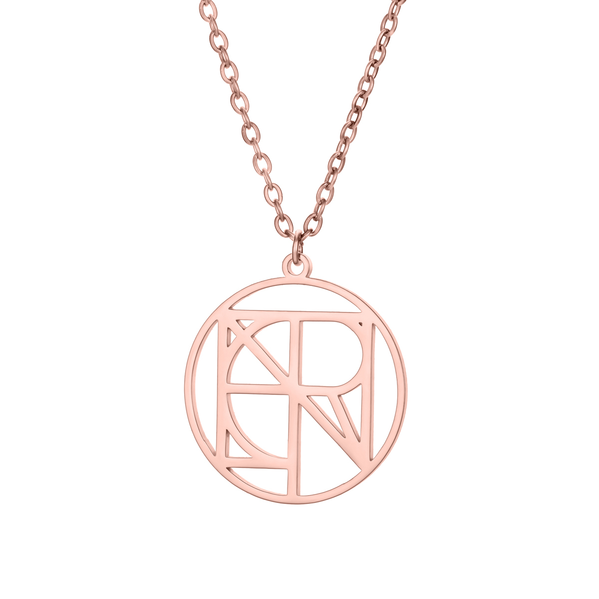 Personalized Name Logo Pendant Necklace