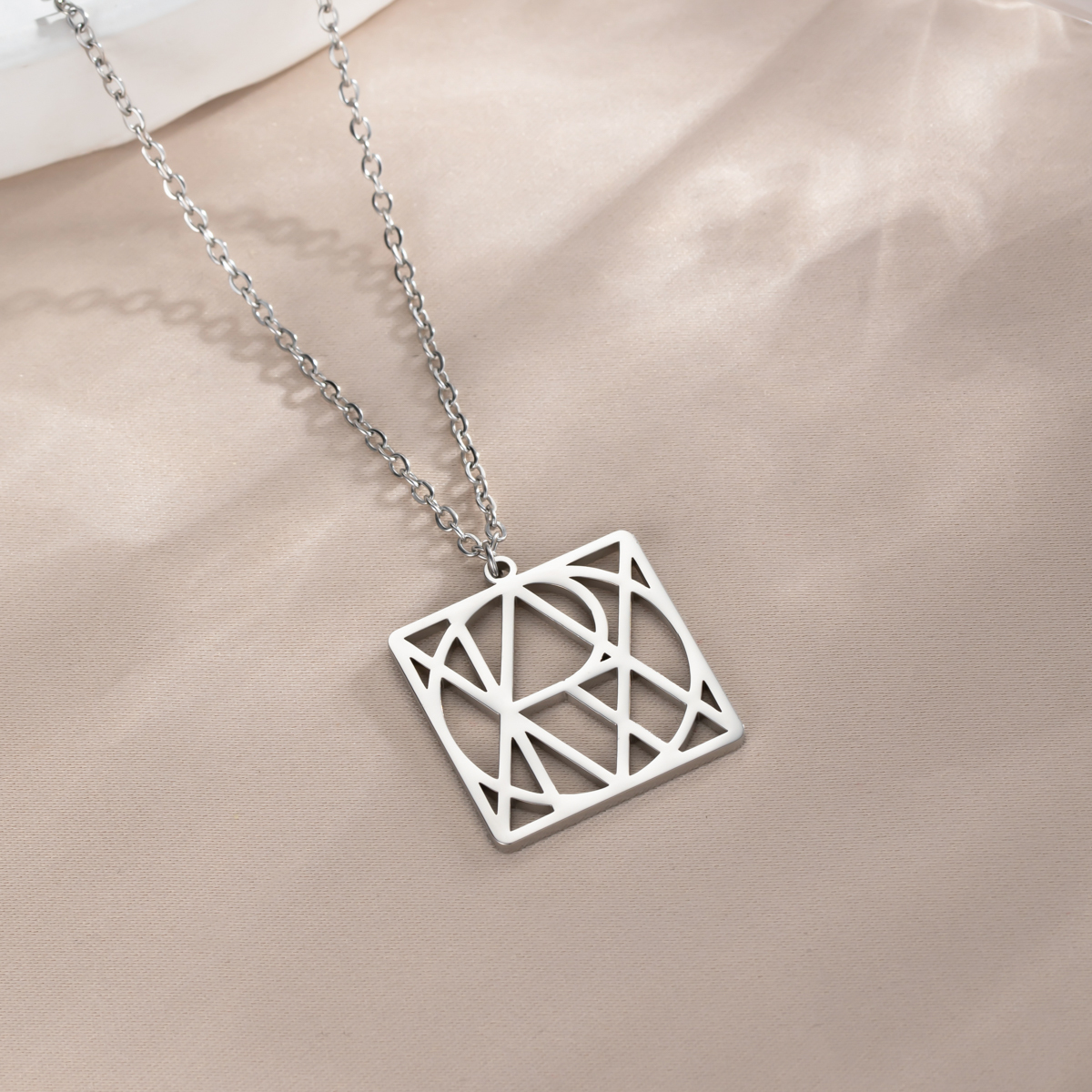 Personalized Name Logo Pendant Necklace