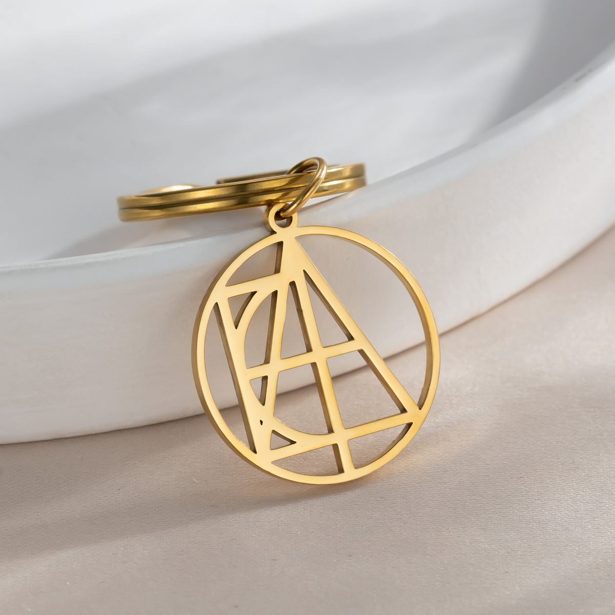 Custom Personalized Name Logo Keychain