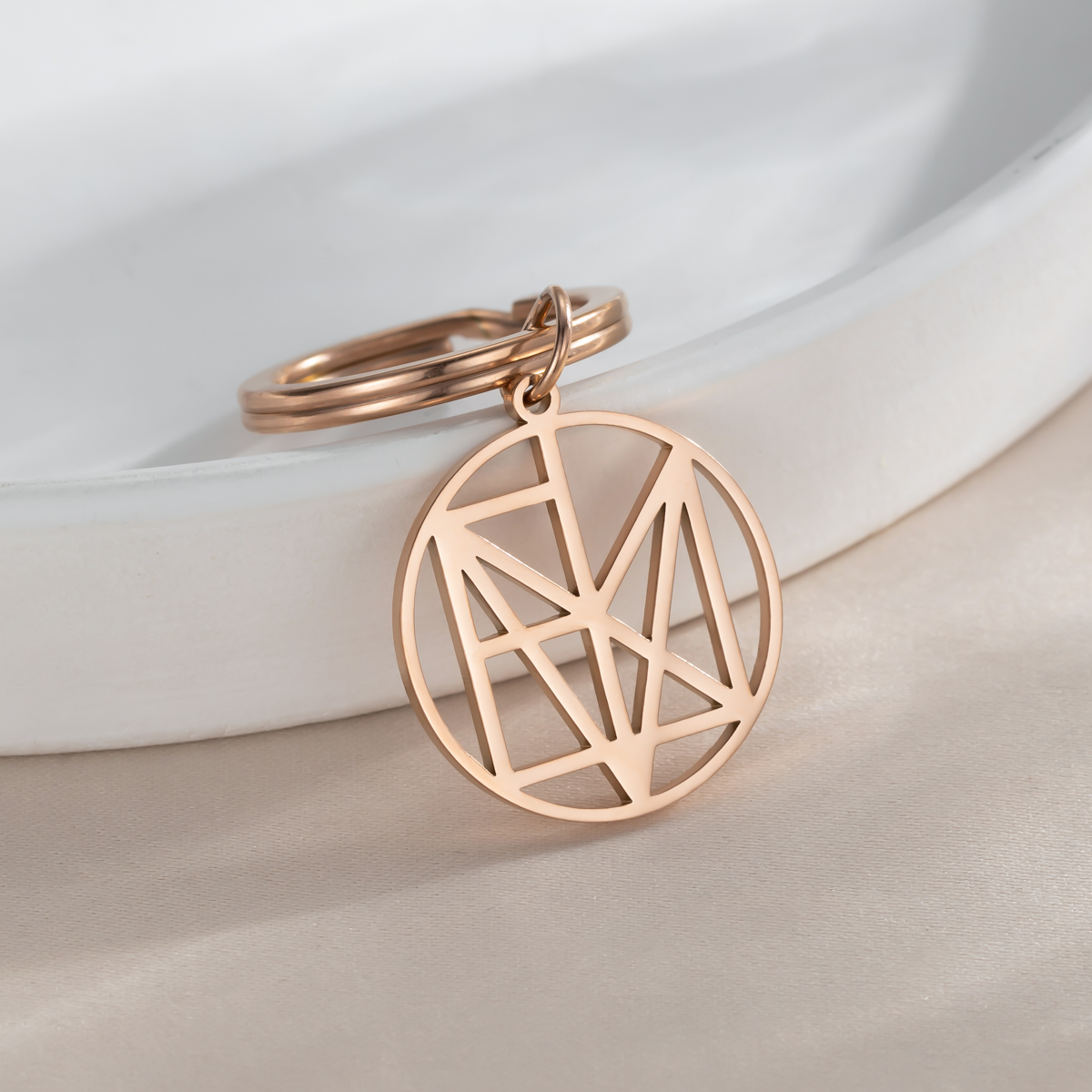 Custom Personalized Name Logo Keychain