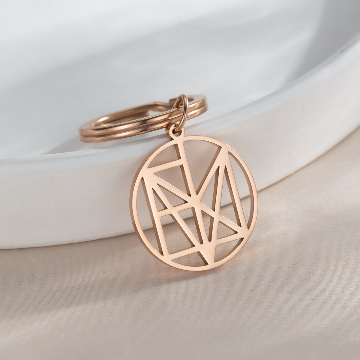 Custom Personalized Name Logo Keychain