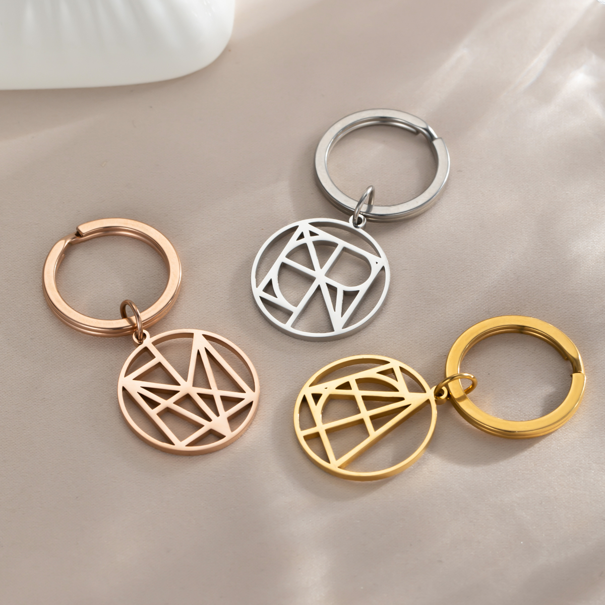 Custom Personalized Name Logo Keychain