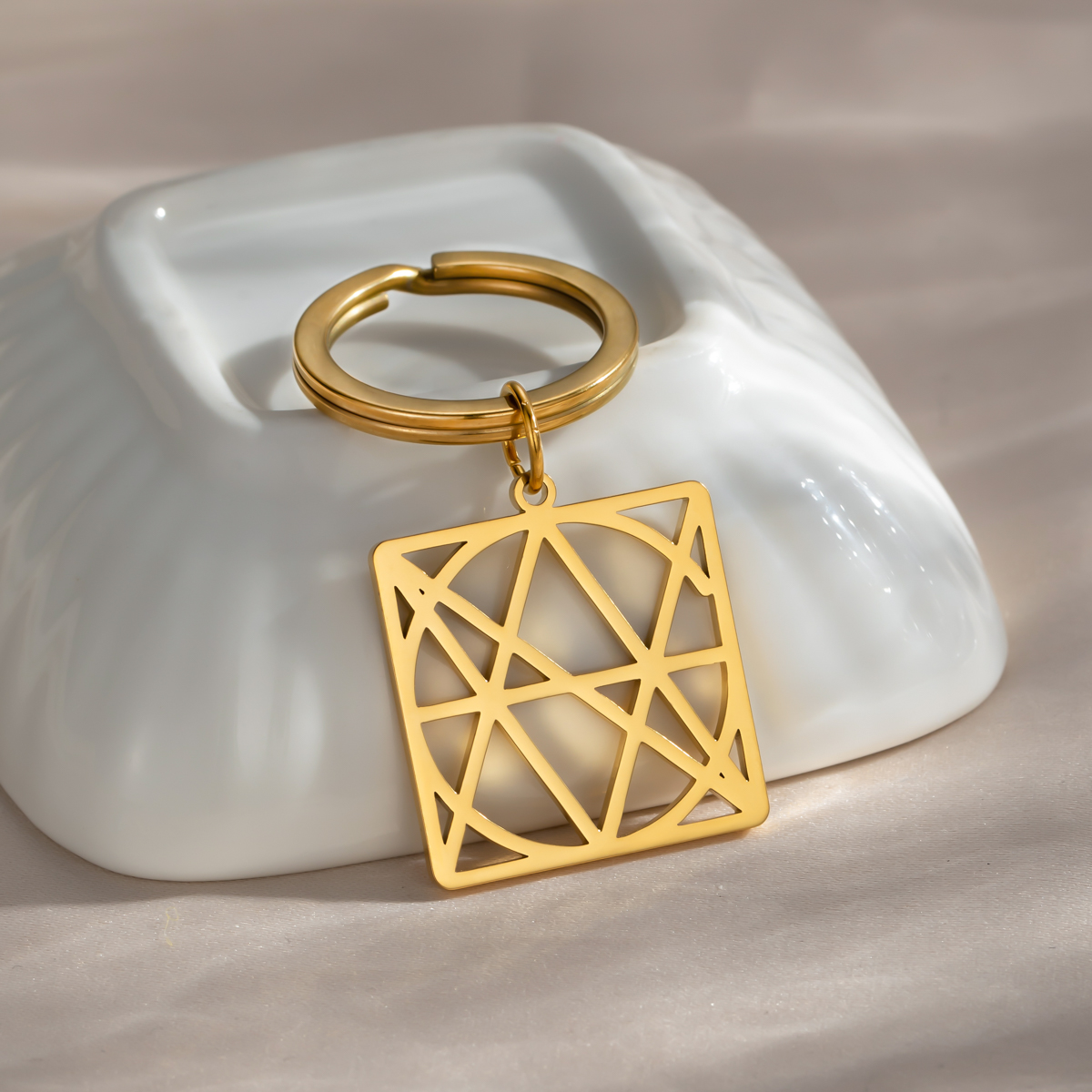 Custom Personalized Name Logo Keychain