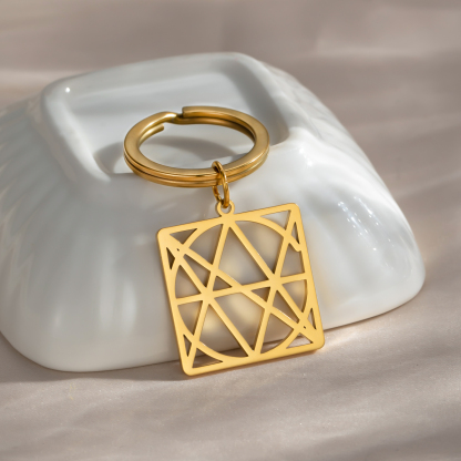 Custom Personalized Name Logo Keychain