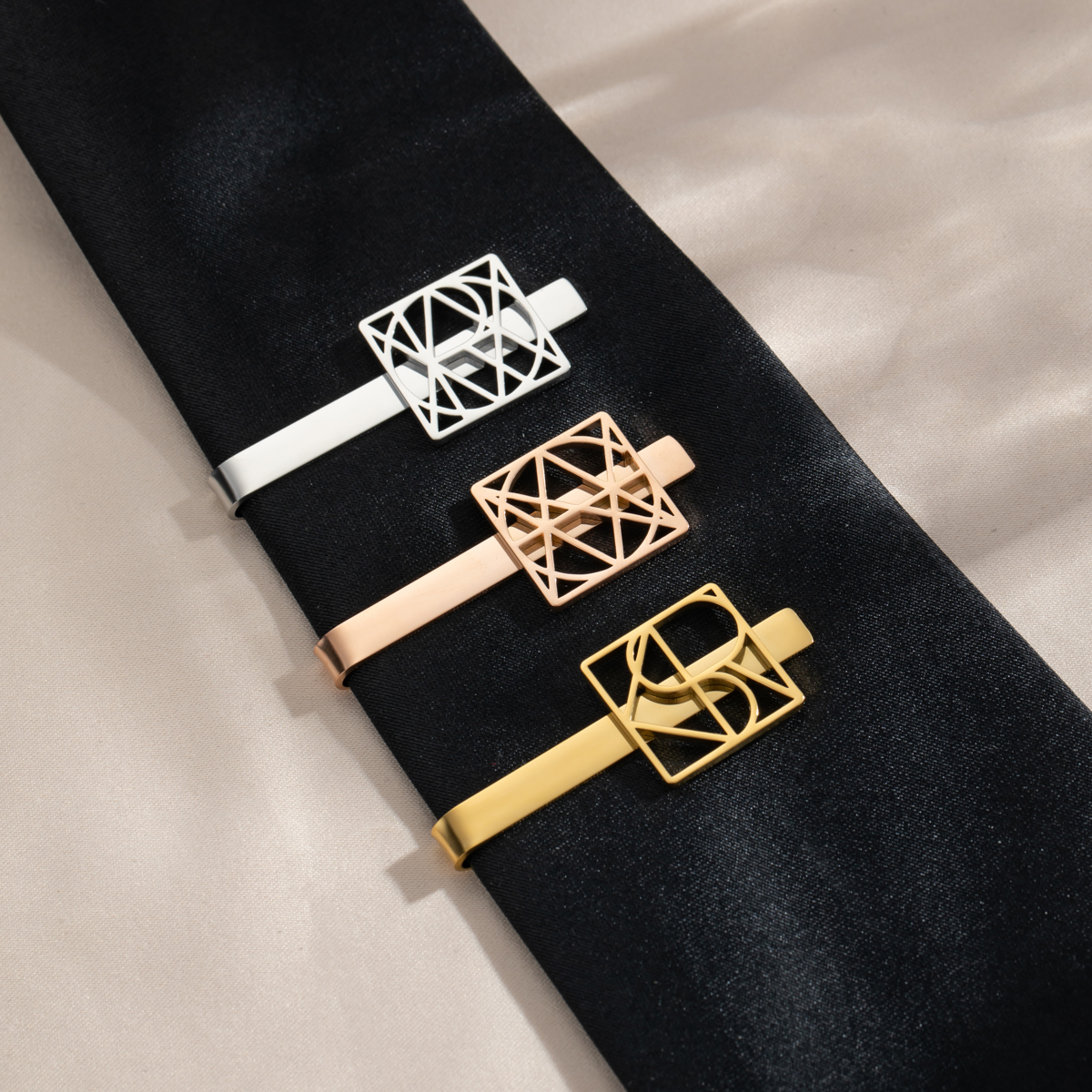 Customized Name LOGO Tie Clip