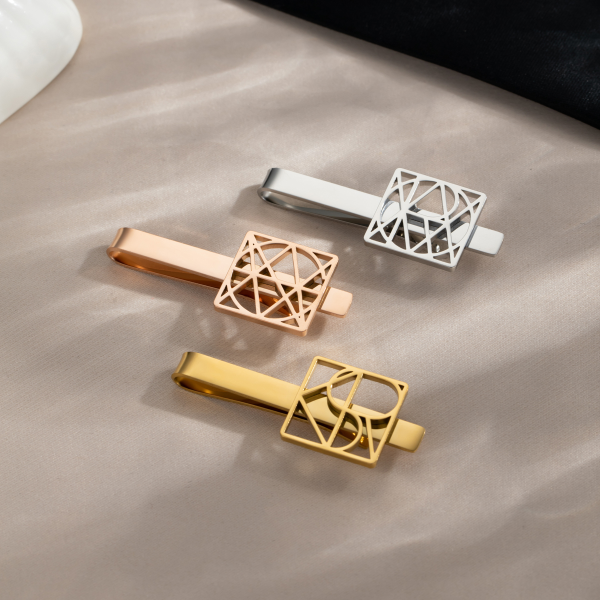 Customized Name LOGO Tie Clip