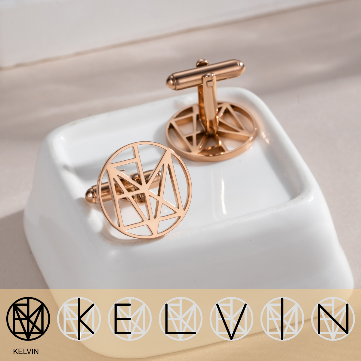 Personalized Name Logo Cufflink