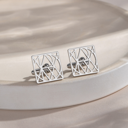 Personalized Name Logo Cufflink