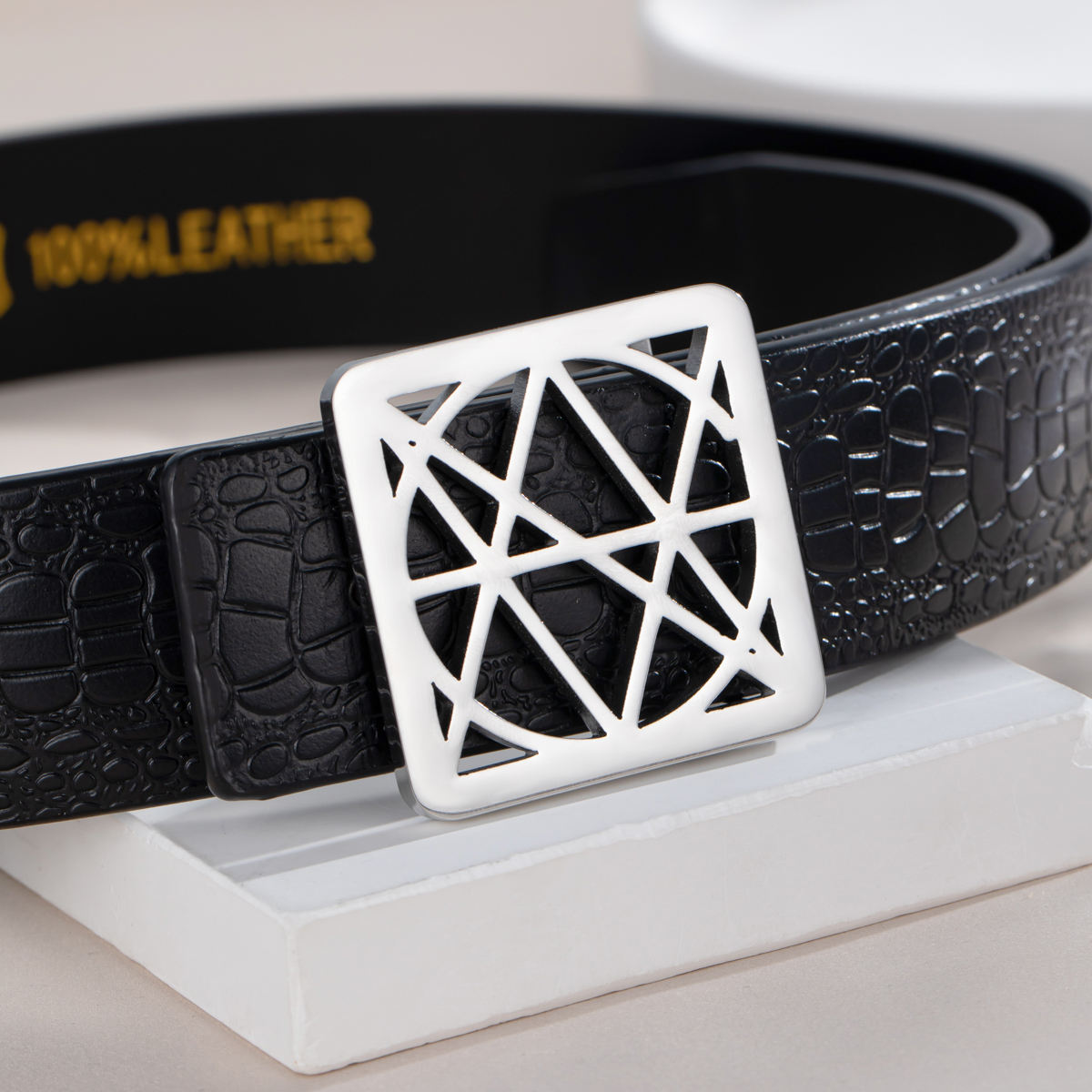 Customized Name Logo Belt Buckle