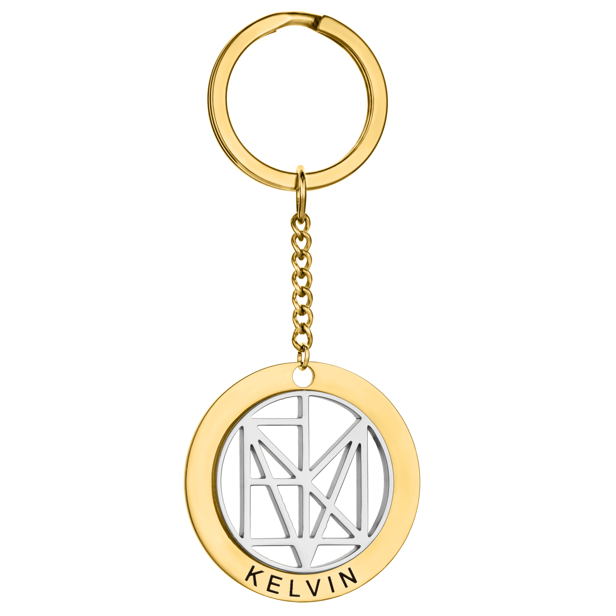 Personalized Engraved Name Logo Keychain