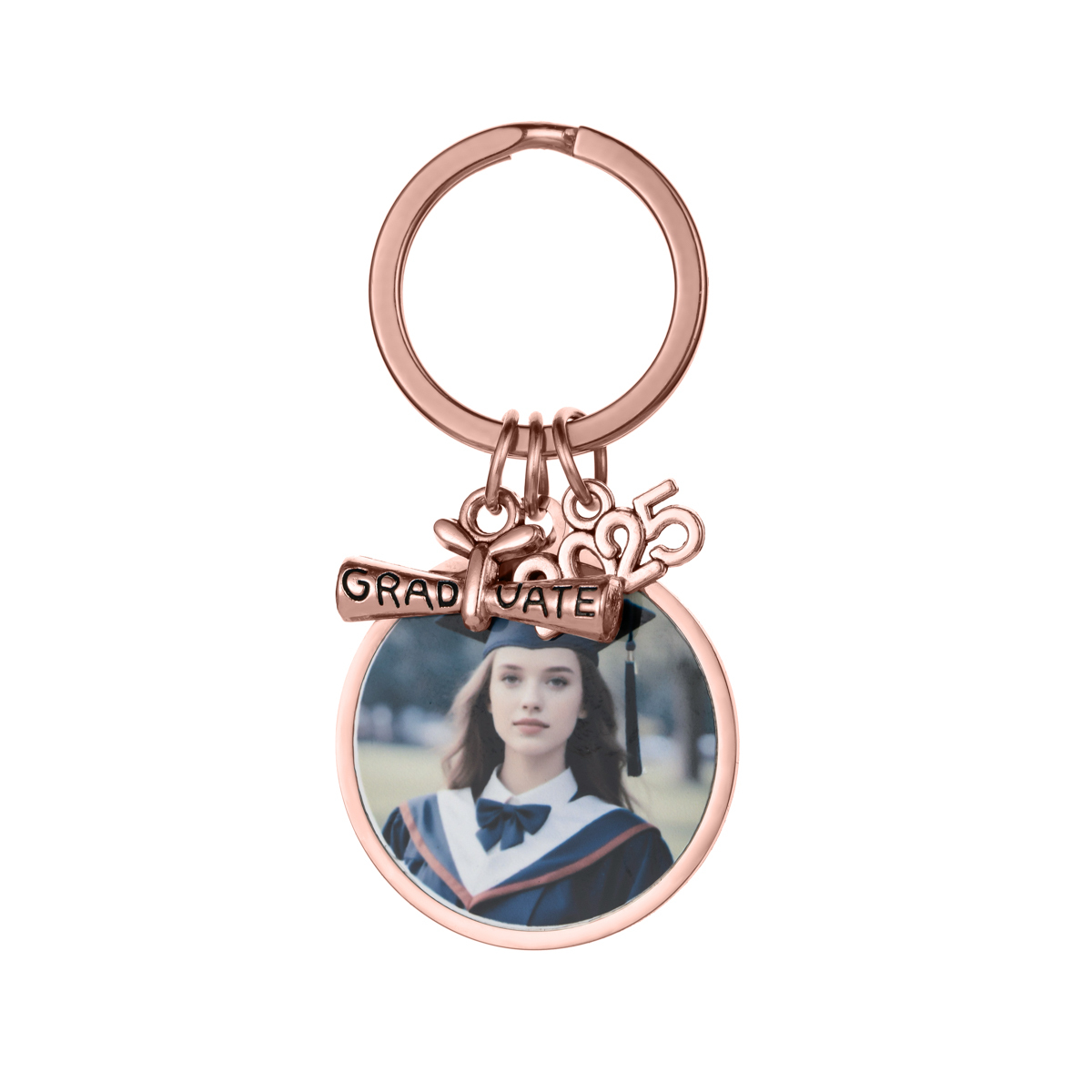Personalized Photo Printed Keychain
