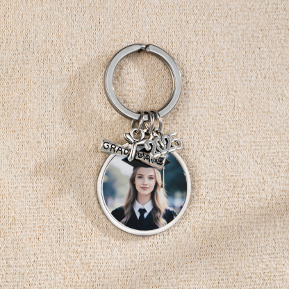Personalized Photo Printed Keychain