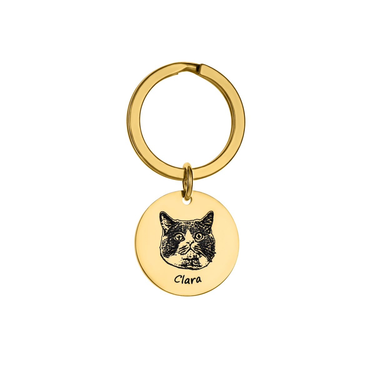 Custom Keychains with Carved Figures and Pets