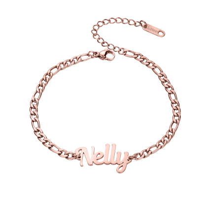 Custom Name Bracelet for Thick Bracelets