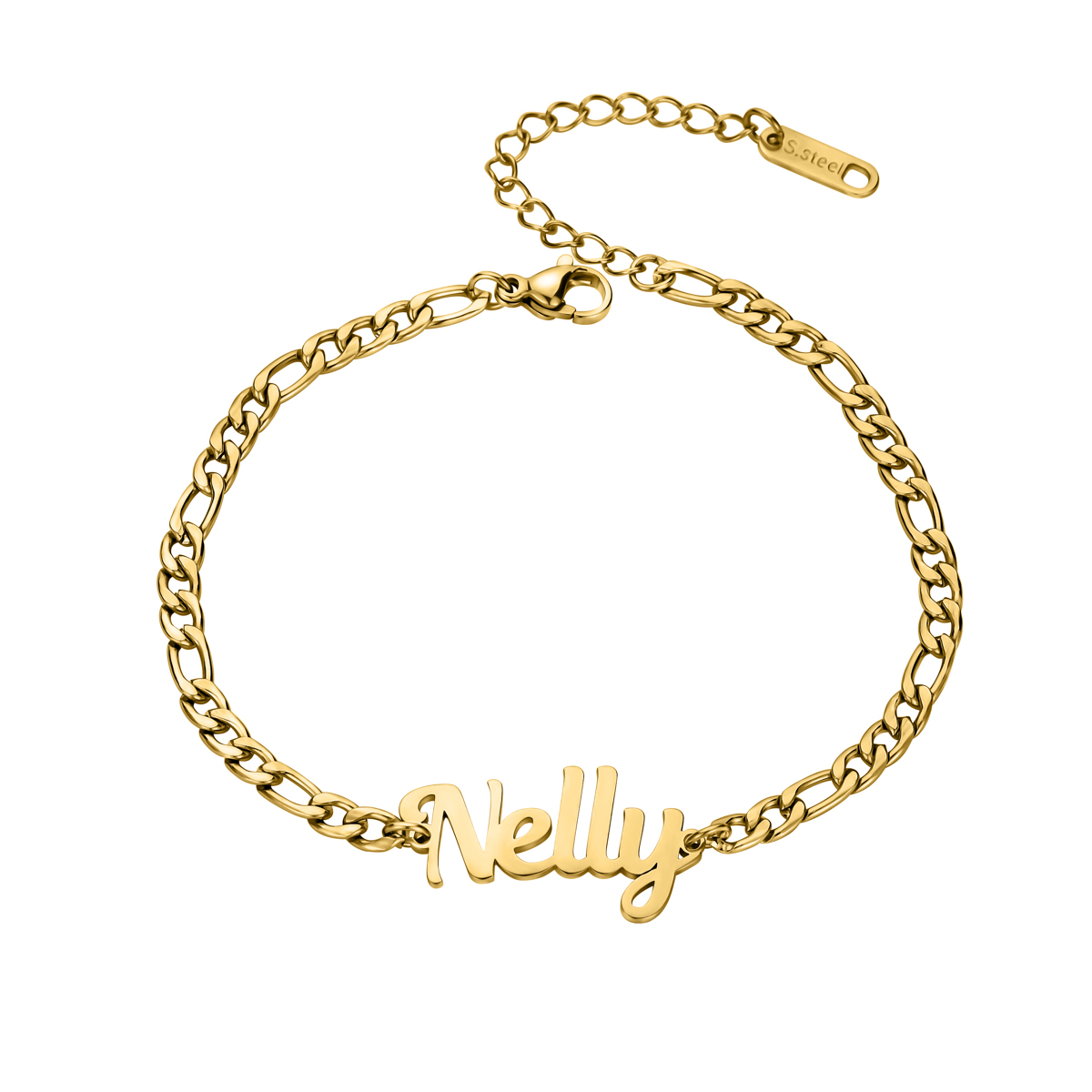 Custom Name Bracelet for Thick Bracelets