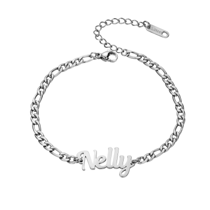 Custom Name Bracelet for Thick Bracelets