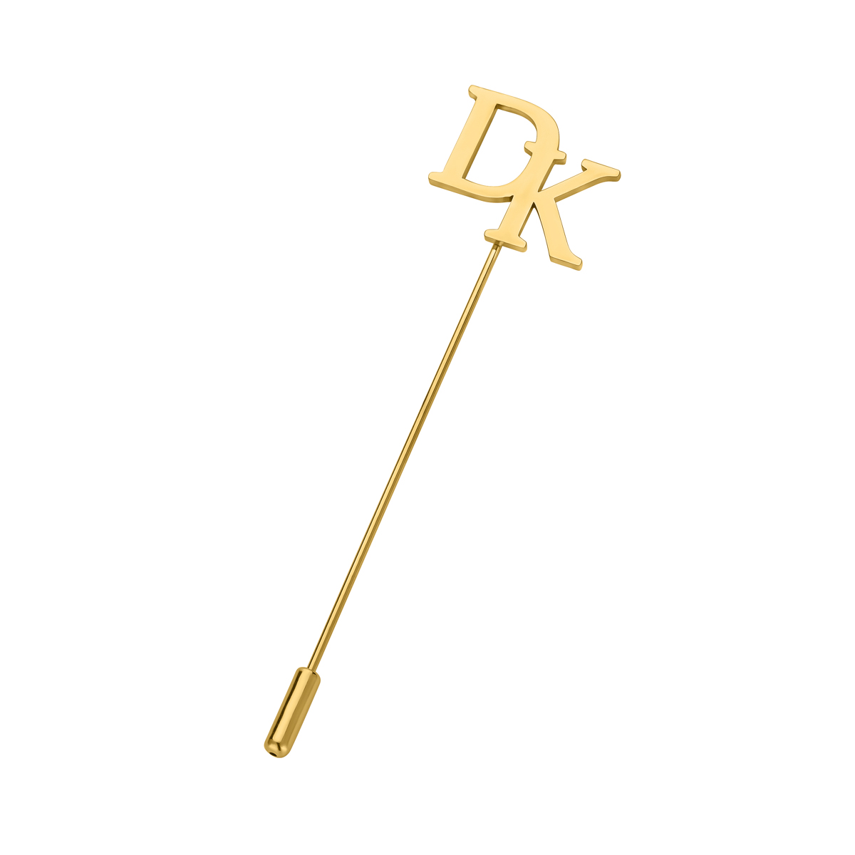 Custom Dislocation Name Interlaced Brooches