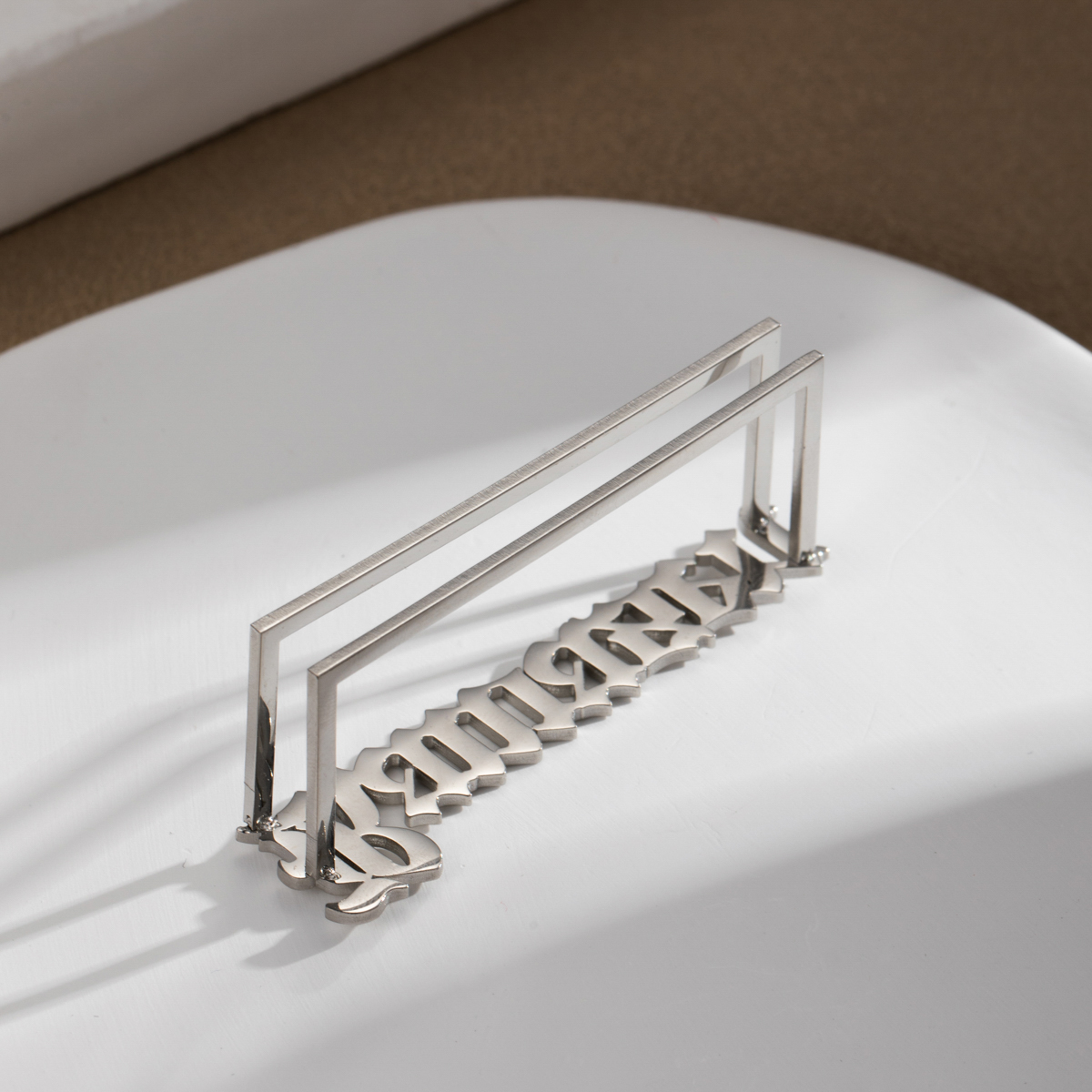 Personalized Name Ring for Knuckle