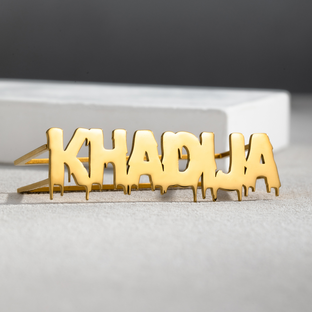 Personalized Name Ring for Knuckle