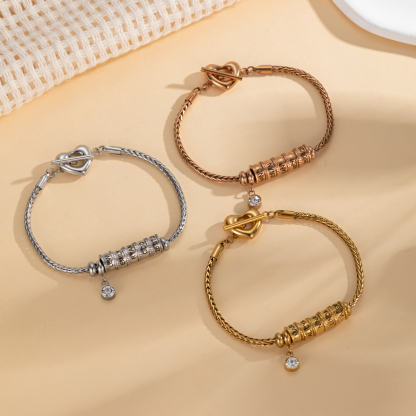 Custom Name Beading Bracelet