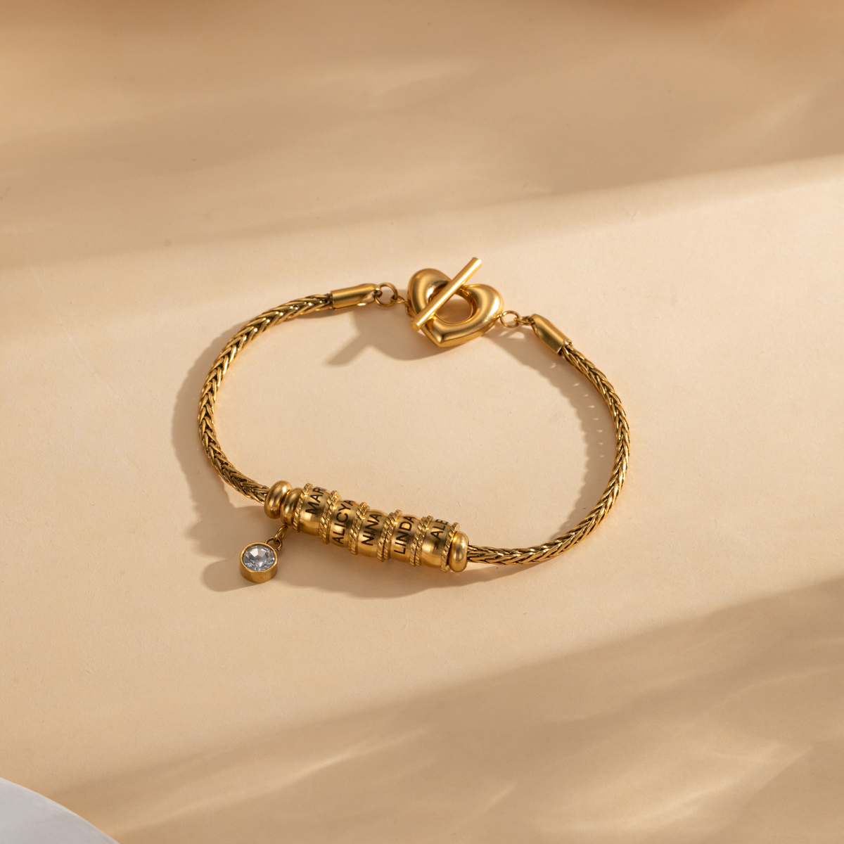 Custom Name Beading Bracelet