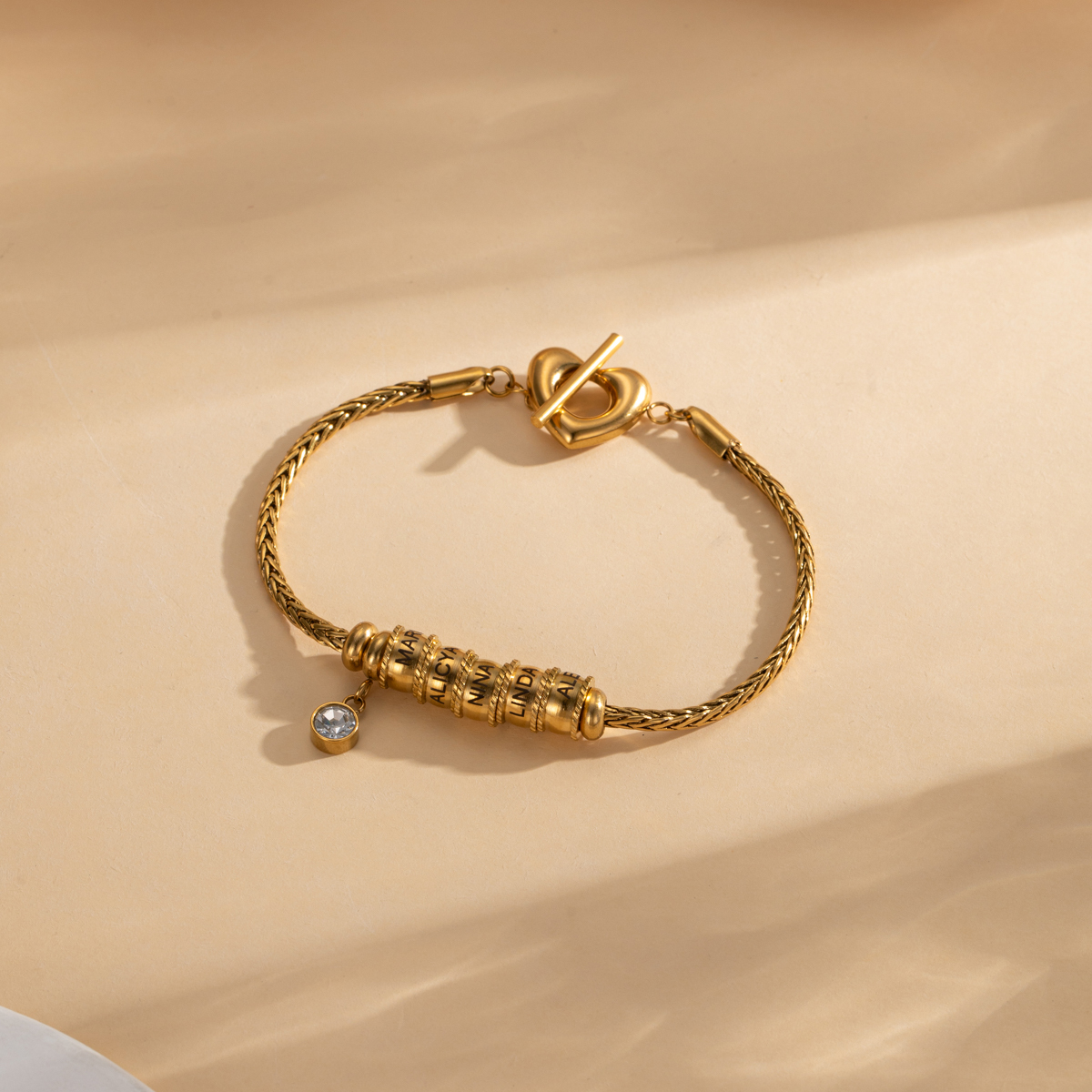 Custom Name Beading Bracelet