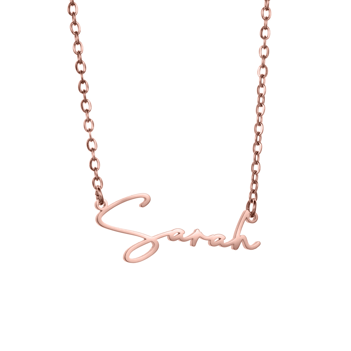 Minimalist Cursive Name Necklace