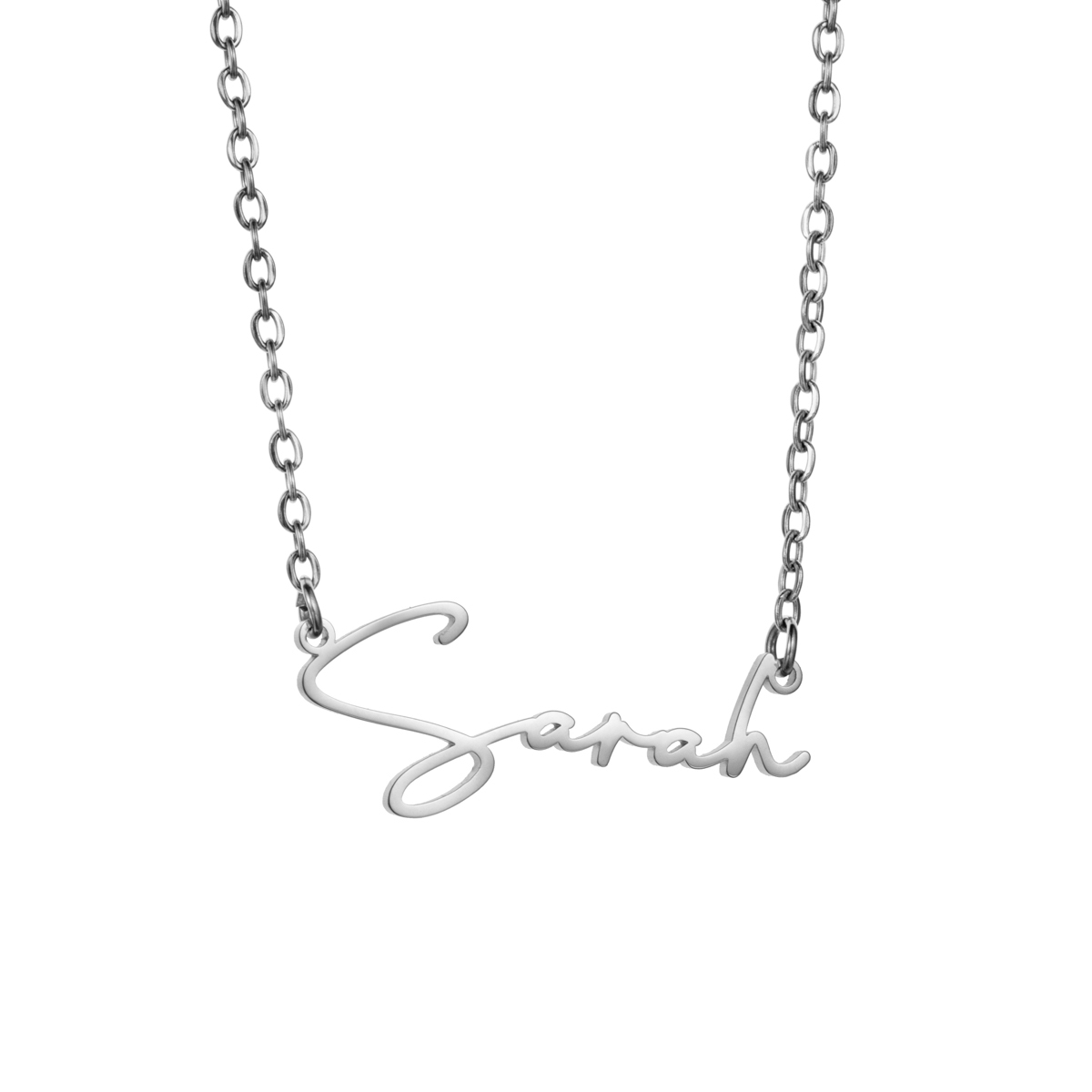 Minimalist Cursive Name Necklace