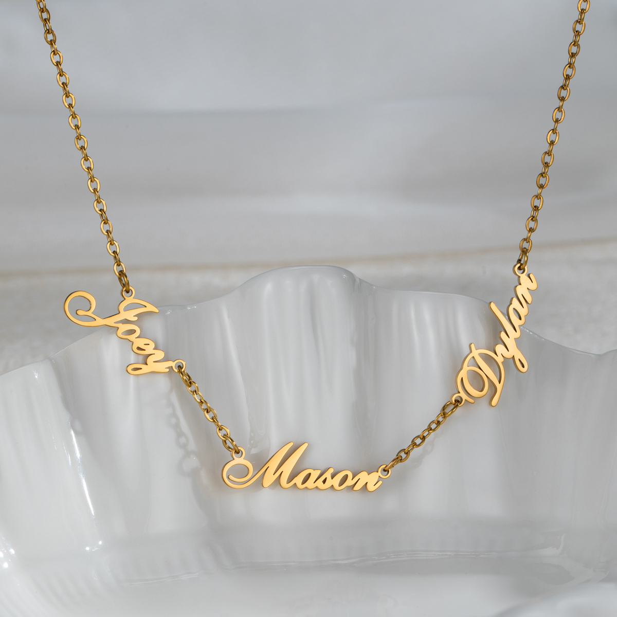 Custom Multi-Name Necklaces