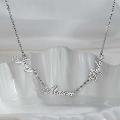 Custom Multi-Name Necklaces