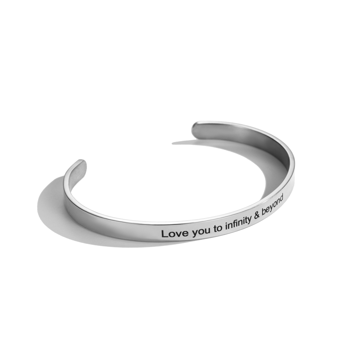 Engraved Bracelet for Expressing Love 