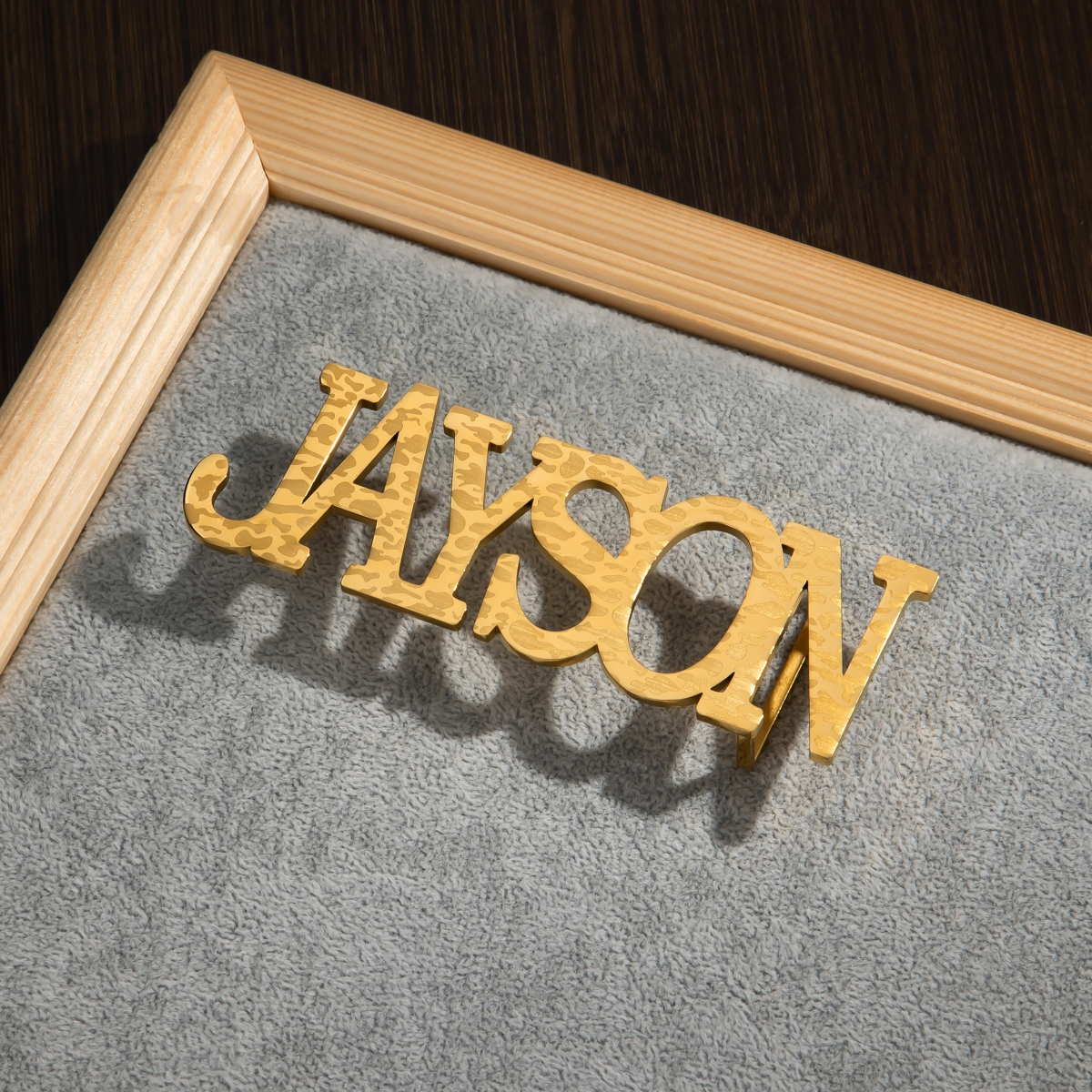 Customized Name Camouflage Belt Buckle