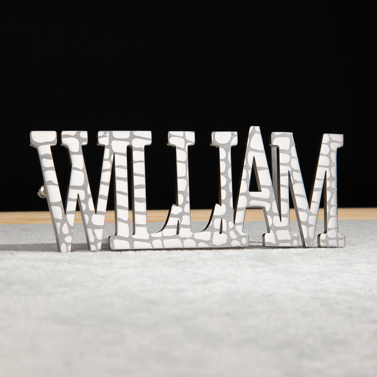 Customized Name Camouflage Belt Buckle