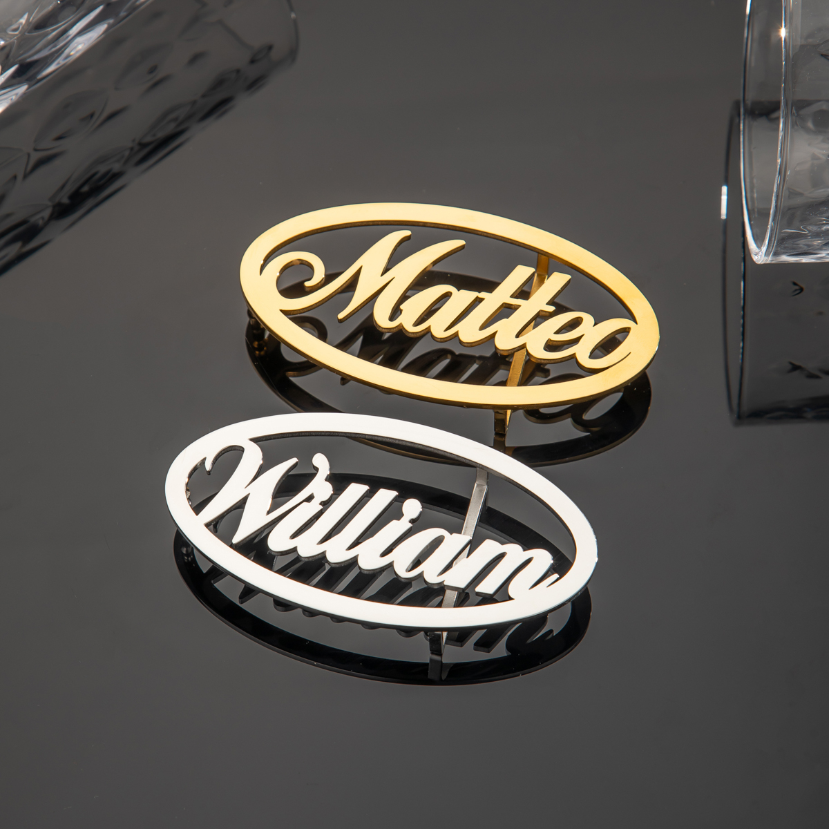 Customized Name Oval Belt Buckle