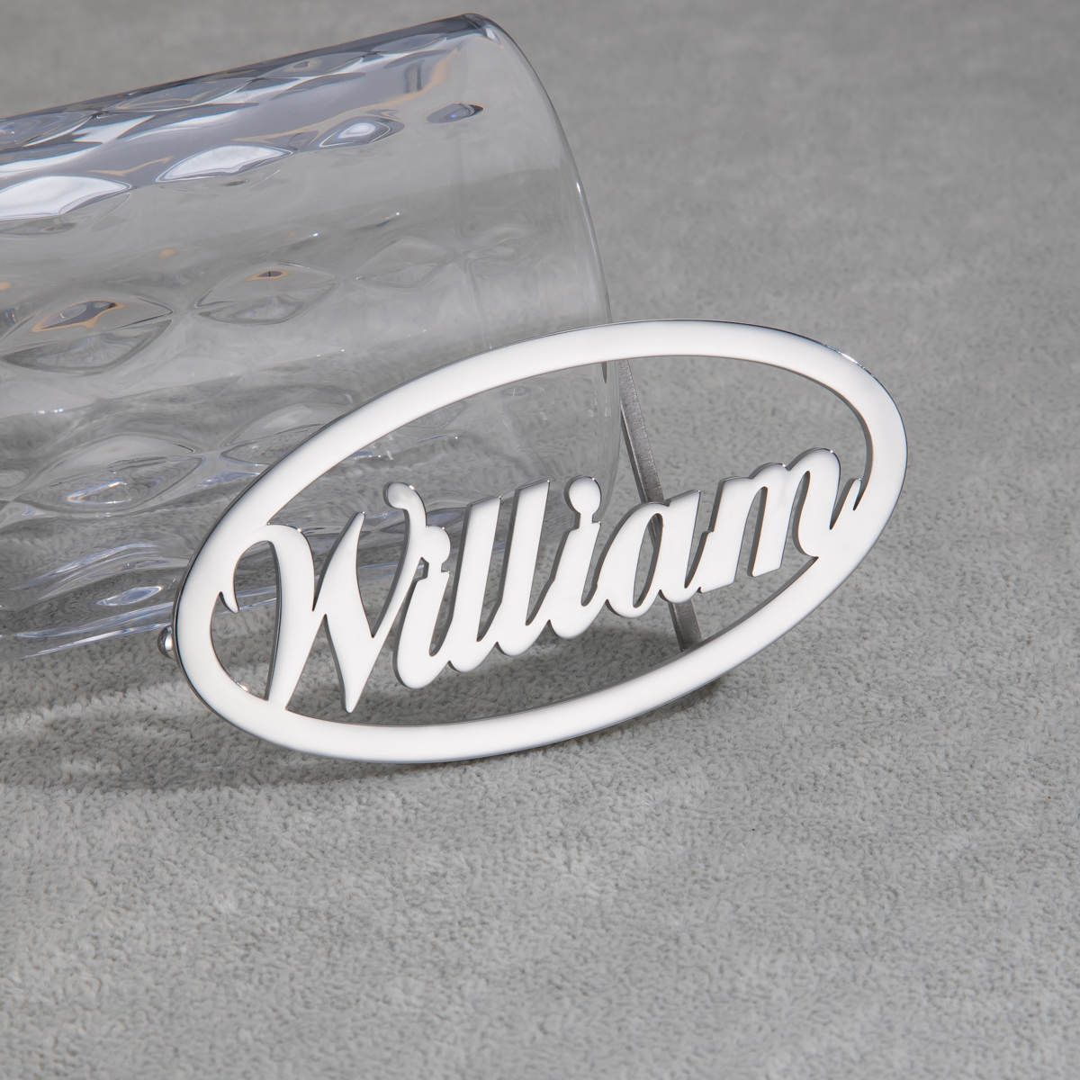 Customized Name Oval Belt Buckle